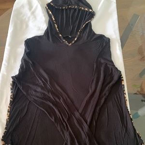 Hooded Long Sleeve Top